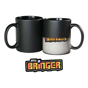 Applebringer bögre színváltós fekete belsővel