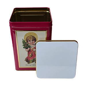 Karácsonyi fémdoboz