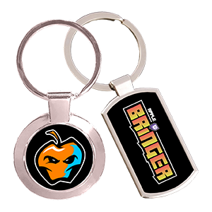 Applebringer fém kulcstartó