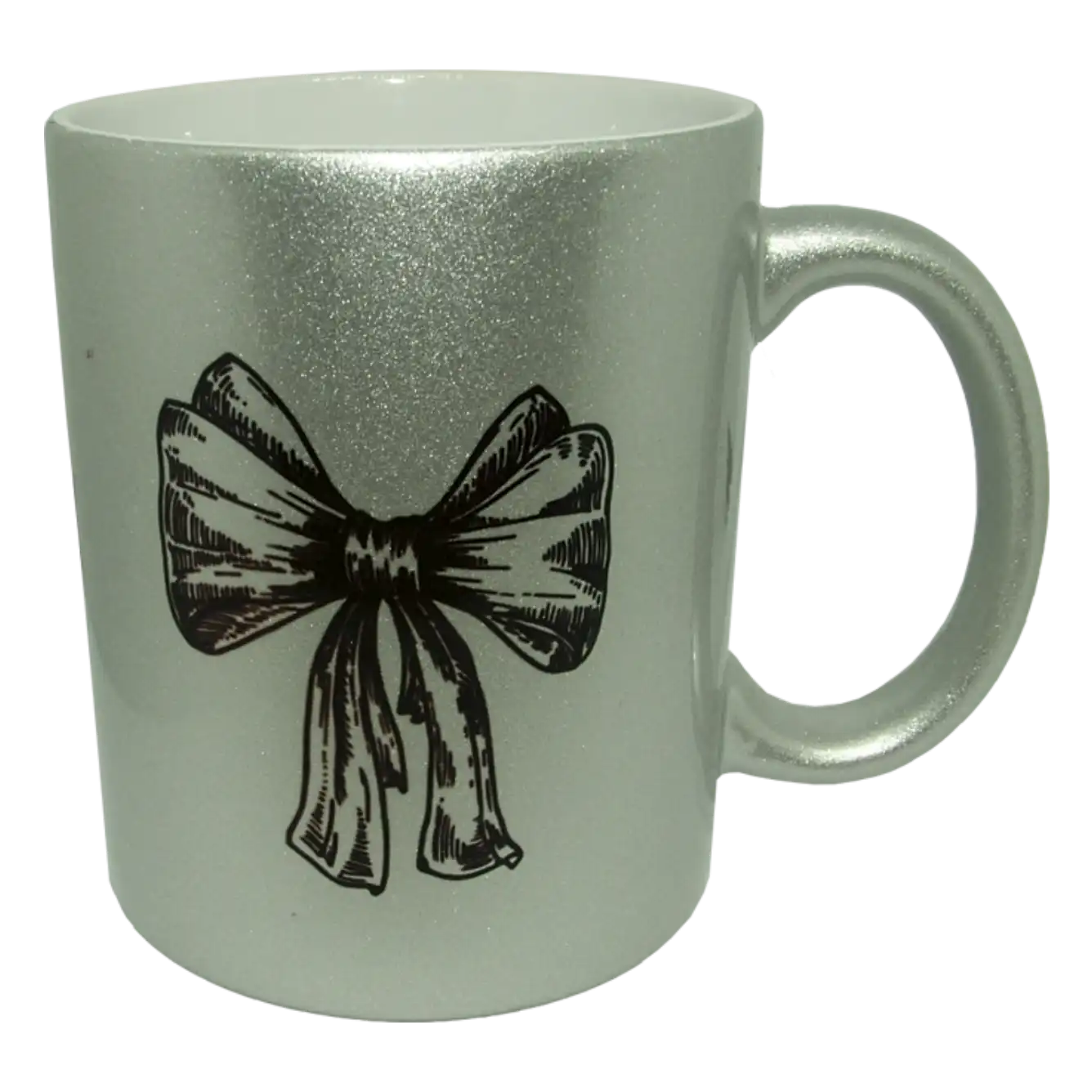 Ezüst színű bögre