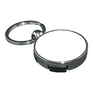 Fényképes kulcstartó iránytűvel