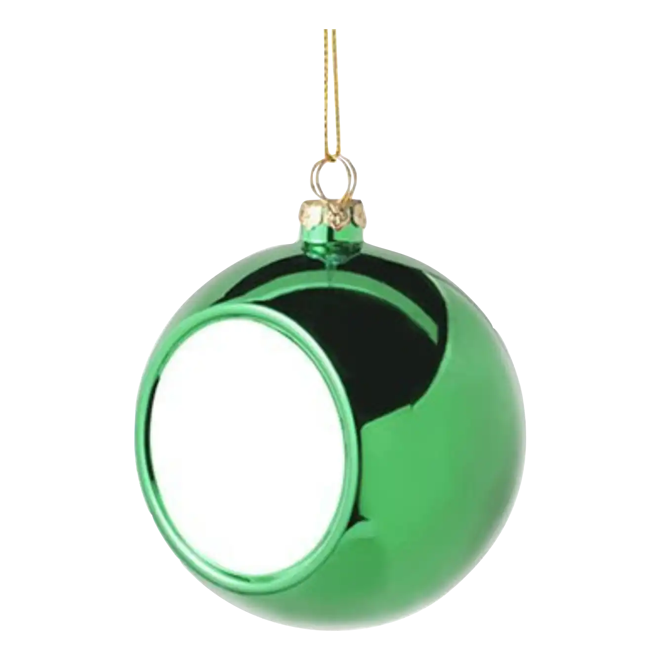 Egyedi fényképes karácsonyfadísz