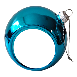 Egyedi fényképes karácsonyfadísz