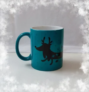 Tacskós bögre Karácsonyra