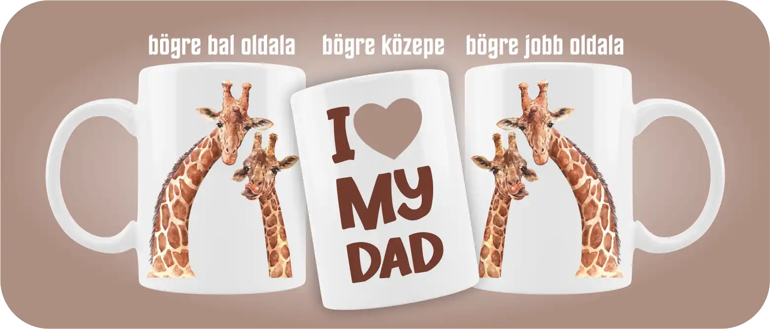 Apák napja bögre