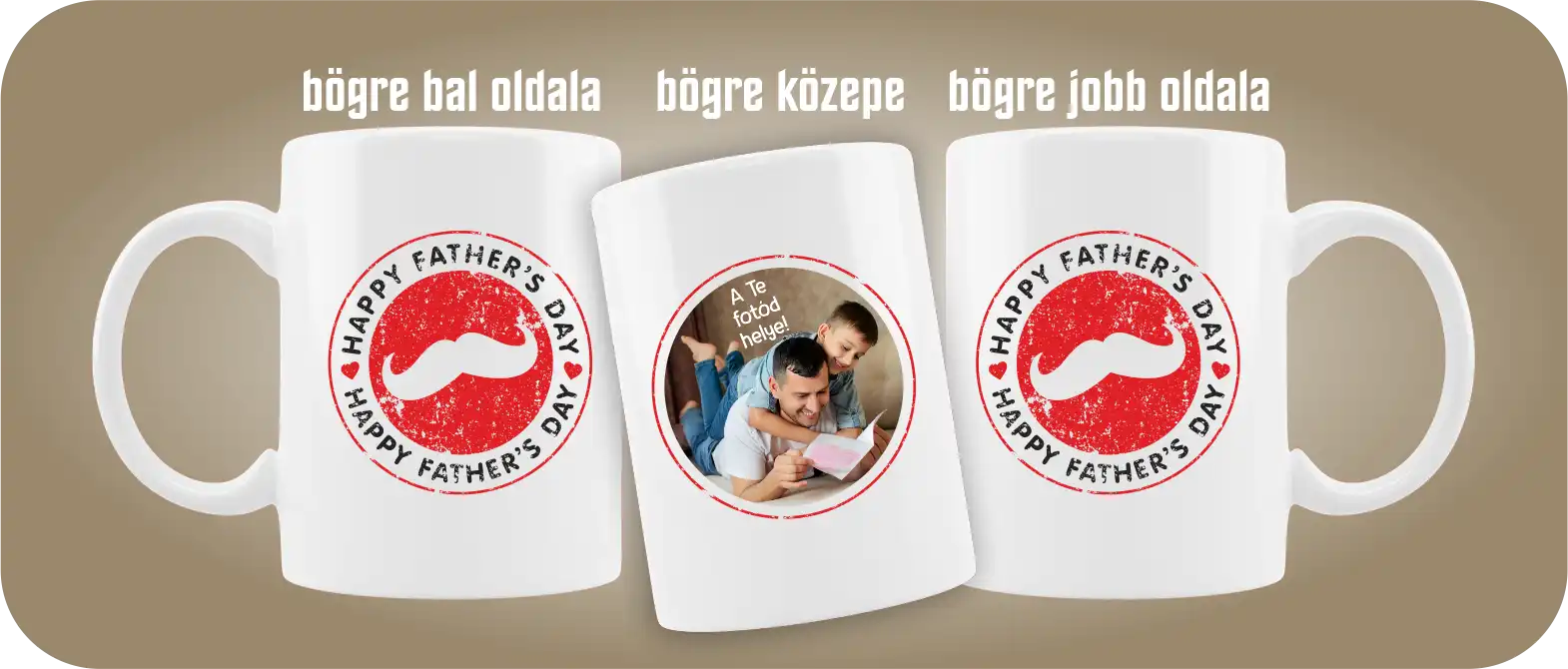 Apák napja bögre