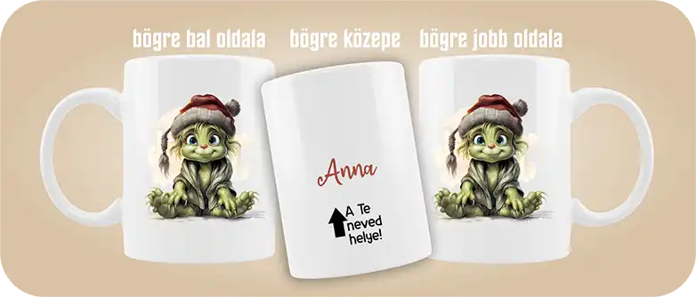 Grinch bögre