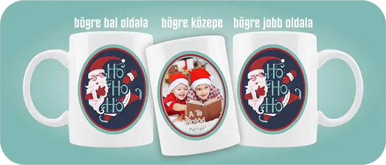 Mikulás bögre