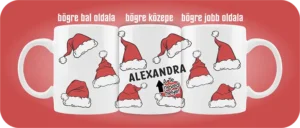Mikulás bögre 07