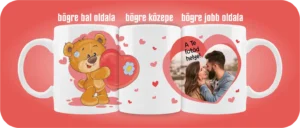 Valentin napi bögrék