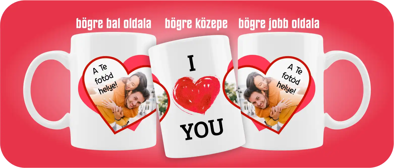 Valentin napi bögre