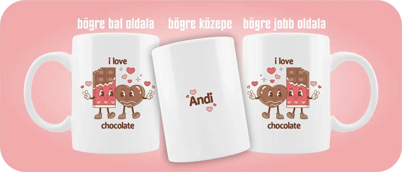 Csokoládés bögre