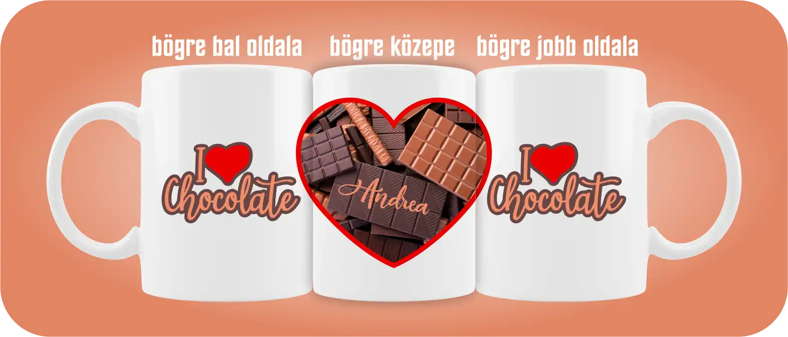 Csokoládés bögre