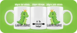 Dínós bögre 02