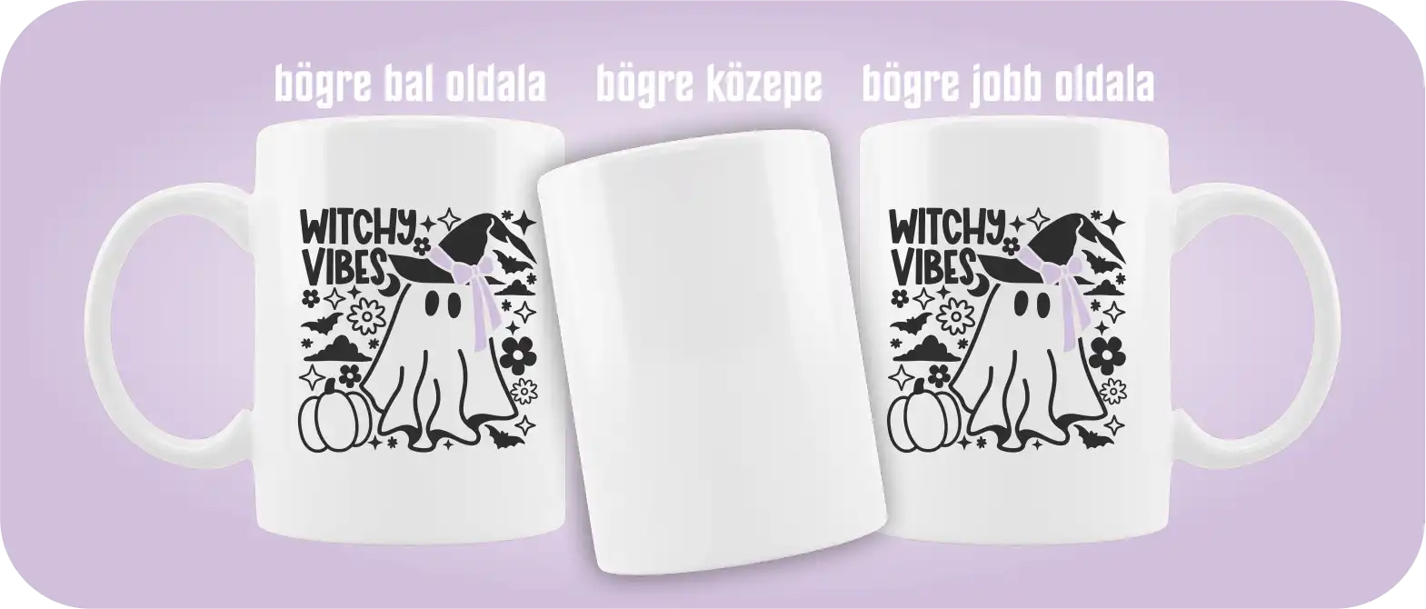 Halloween bögre
