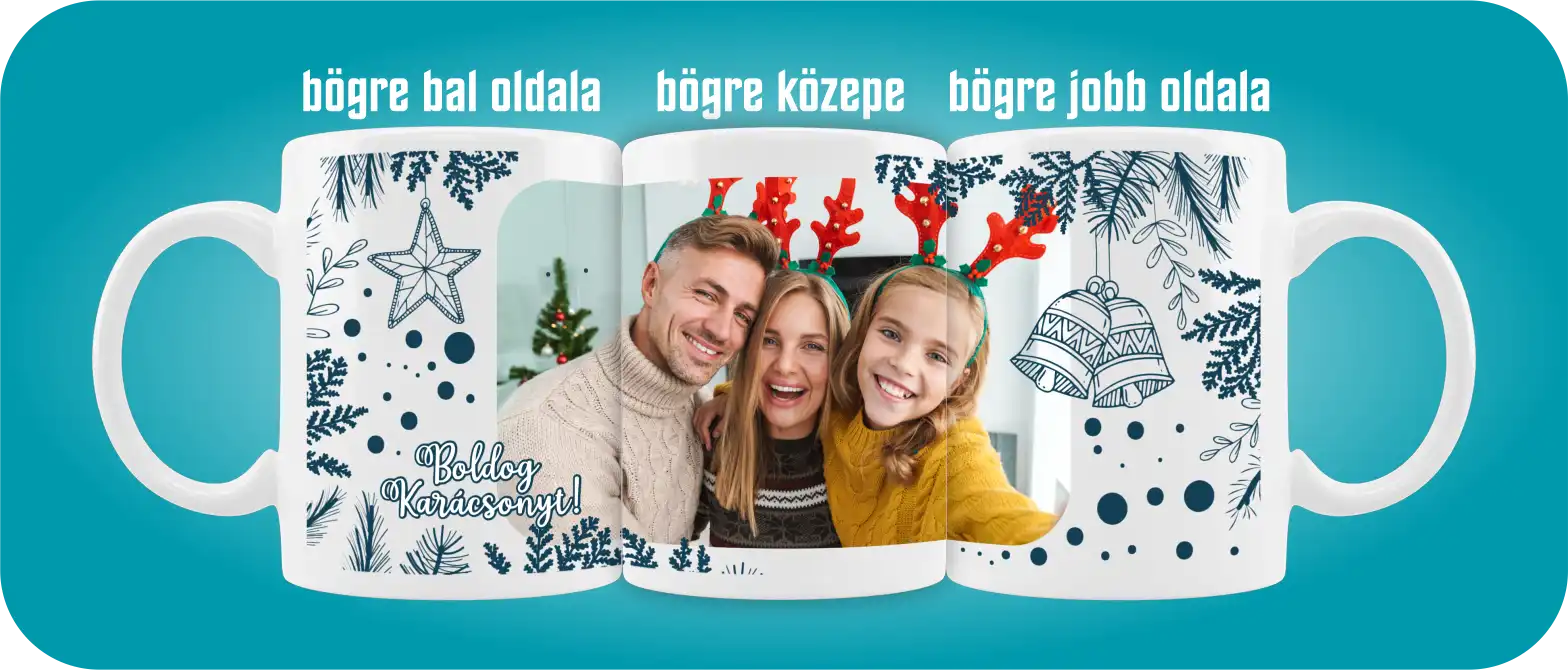Karácsonyi bögre