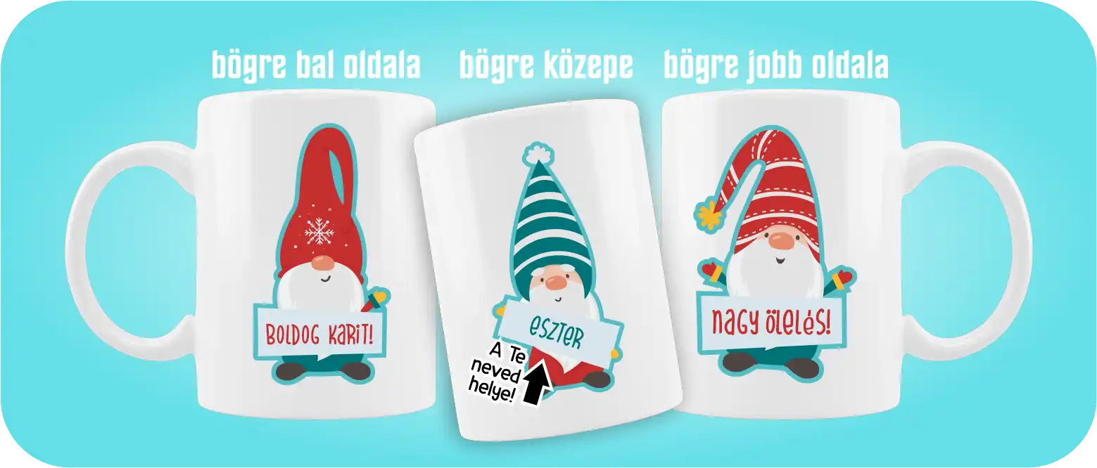 Karácsonyi bögre