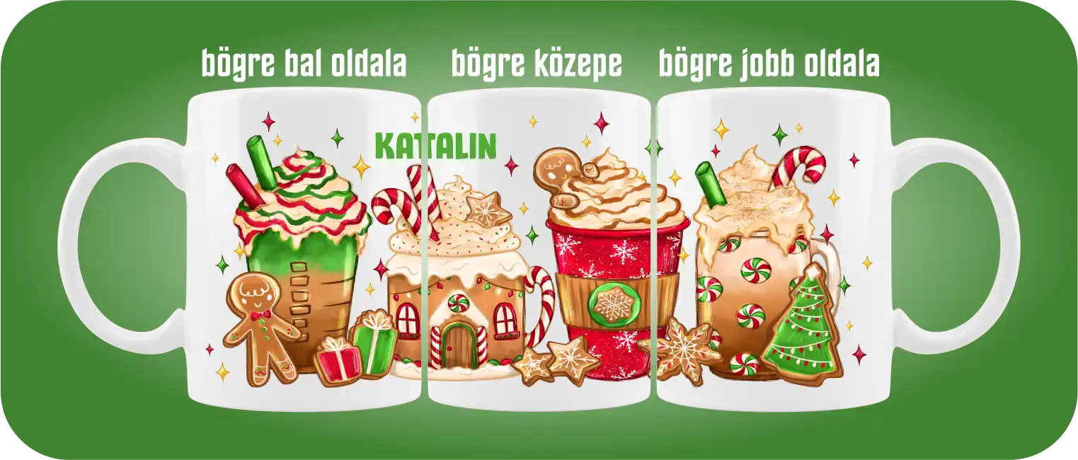 Karácsonyi bögre
