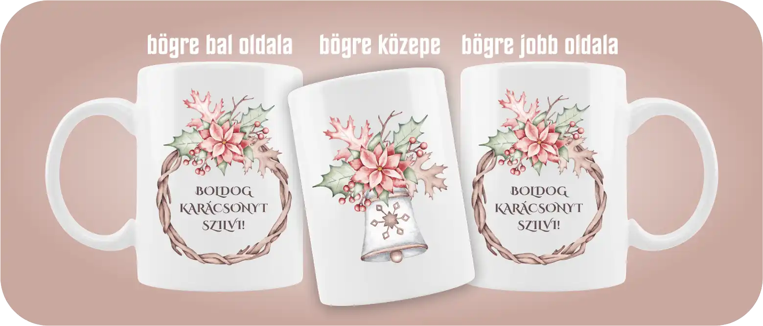 Karácsonyi bögre