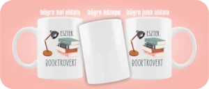 Könyvmoly bögre 02