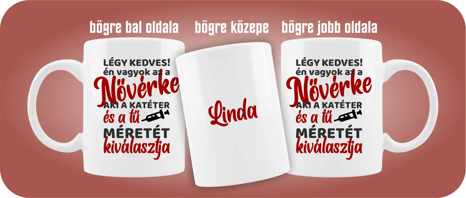 Nővér bögre