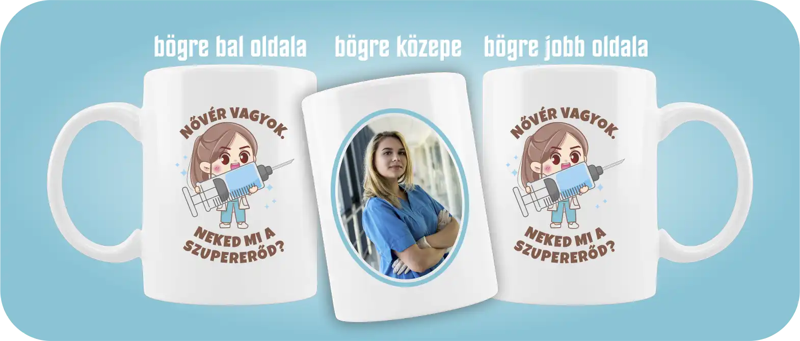 Nővér bögre