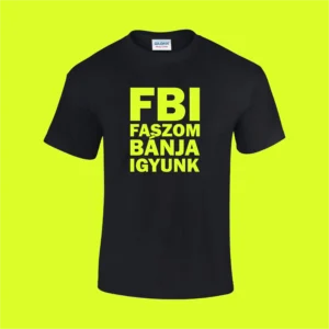 FBI férfi póló