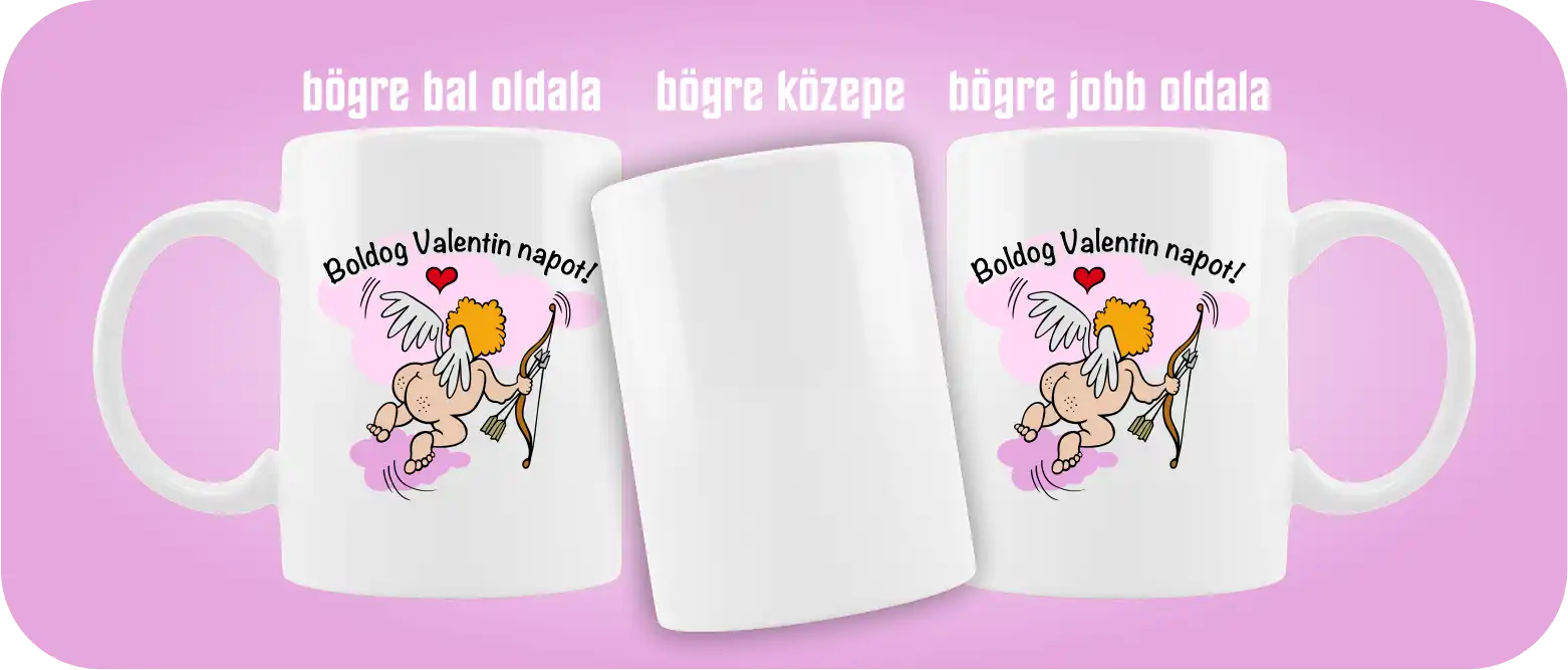 Valentin napi bögre