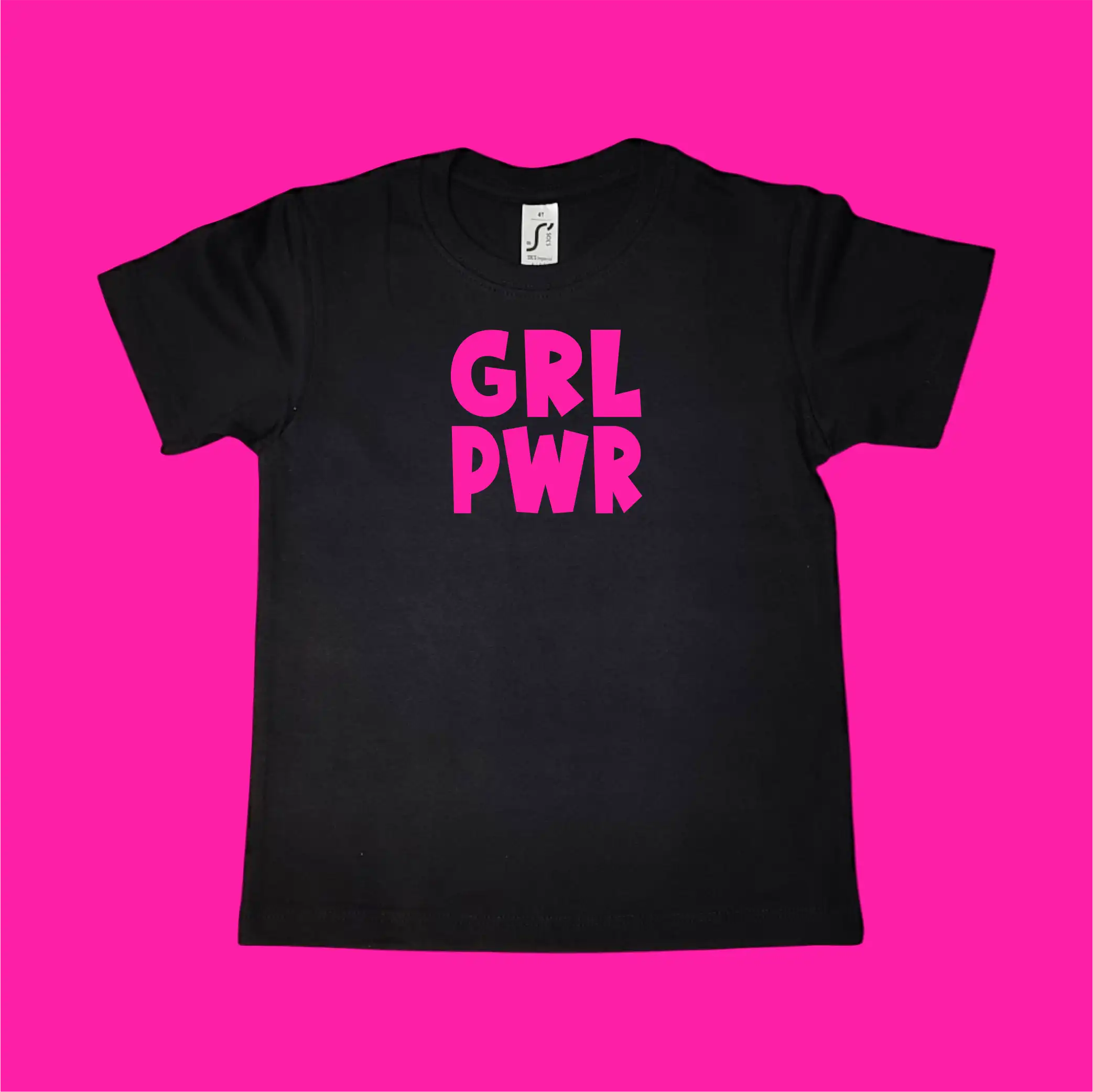 Póló neon mintával