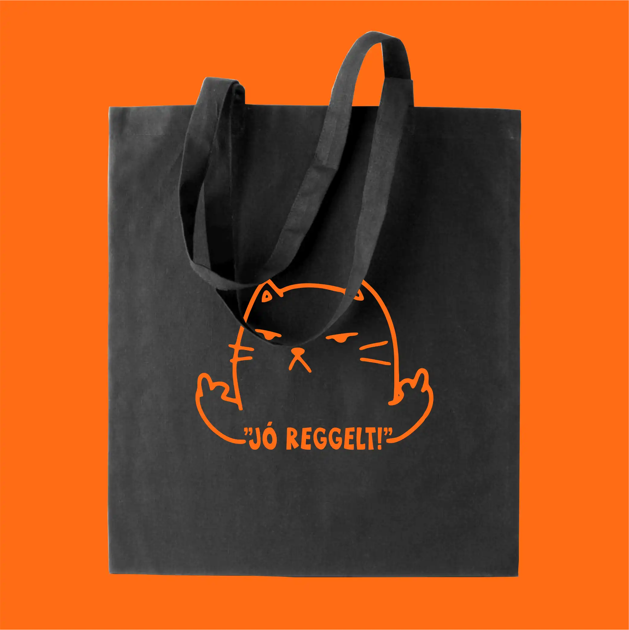 Vászontáska neon mintával