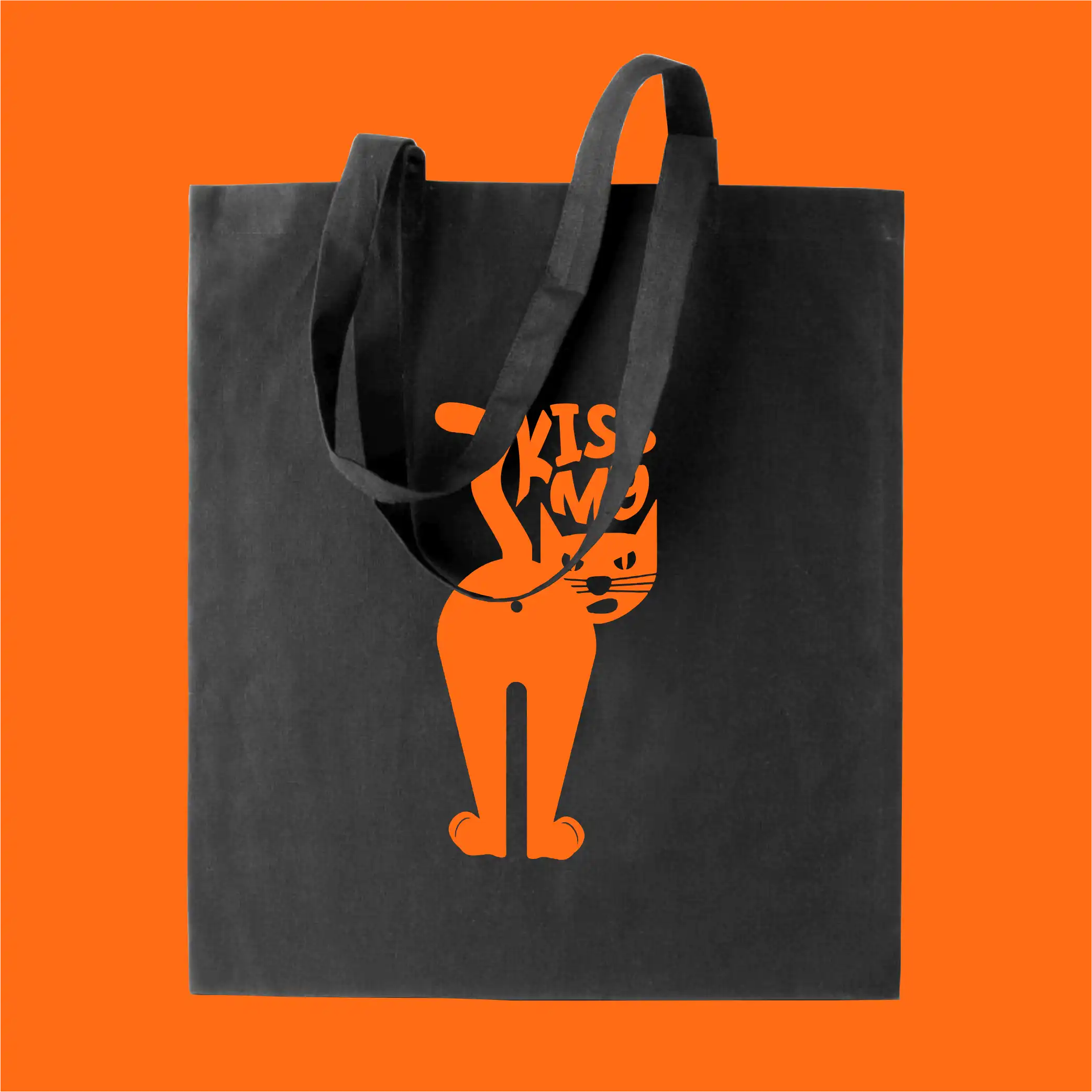 Vászontáska neon mintával