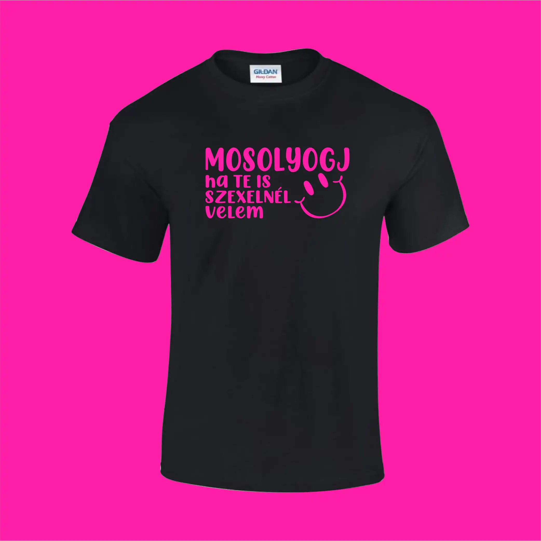 Póló neon mintával