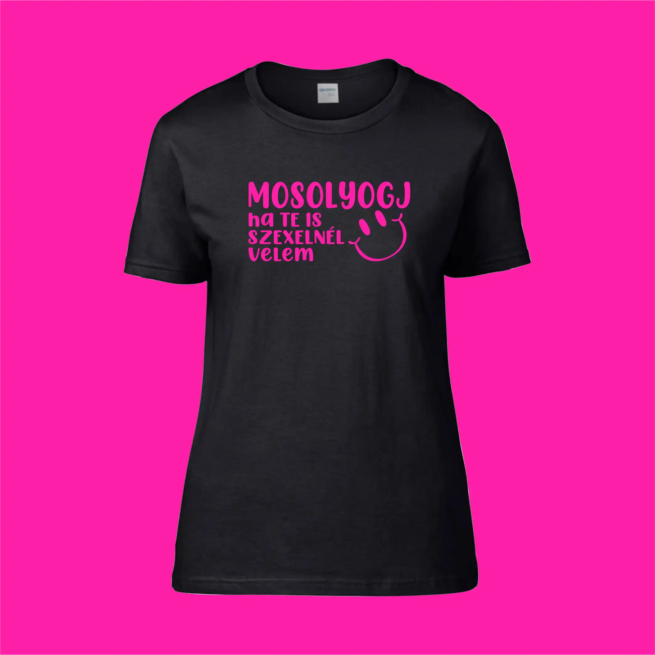 Póló neon mintával