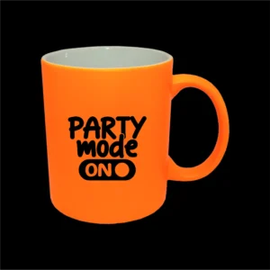 Party mode narancs bögre