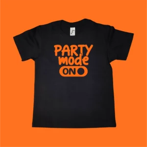 Party mode narancs gyerek póló