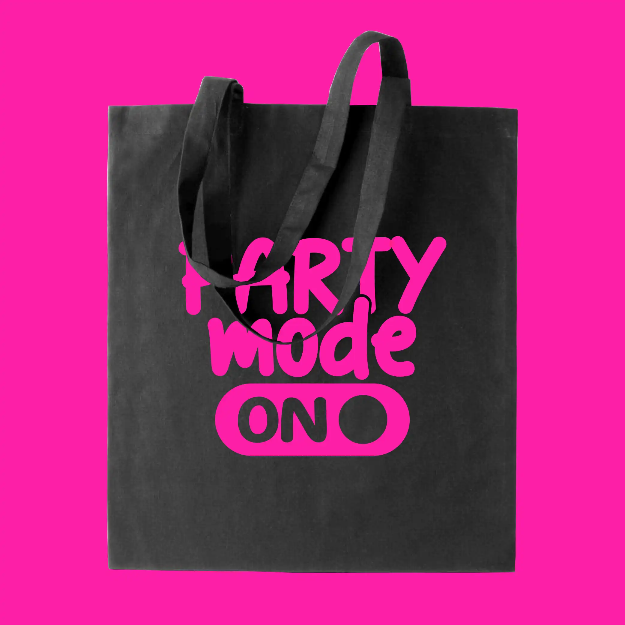 Vászontáska neon mintával