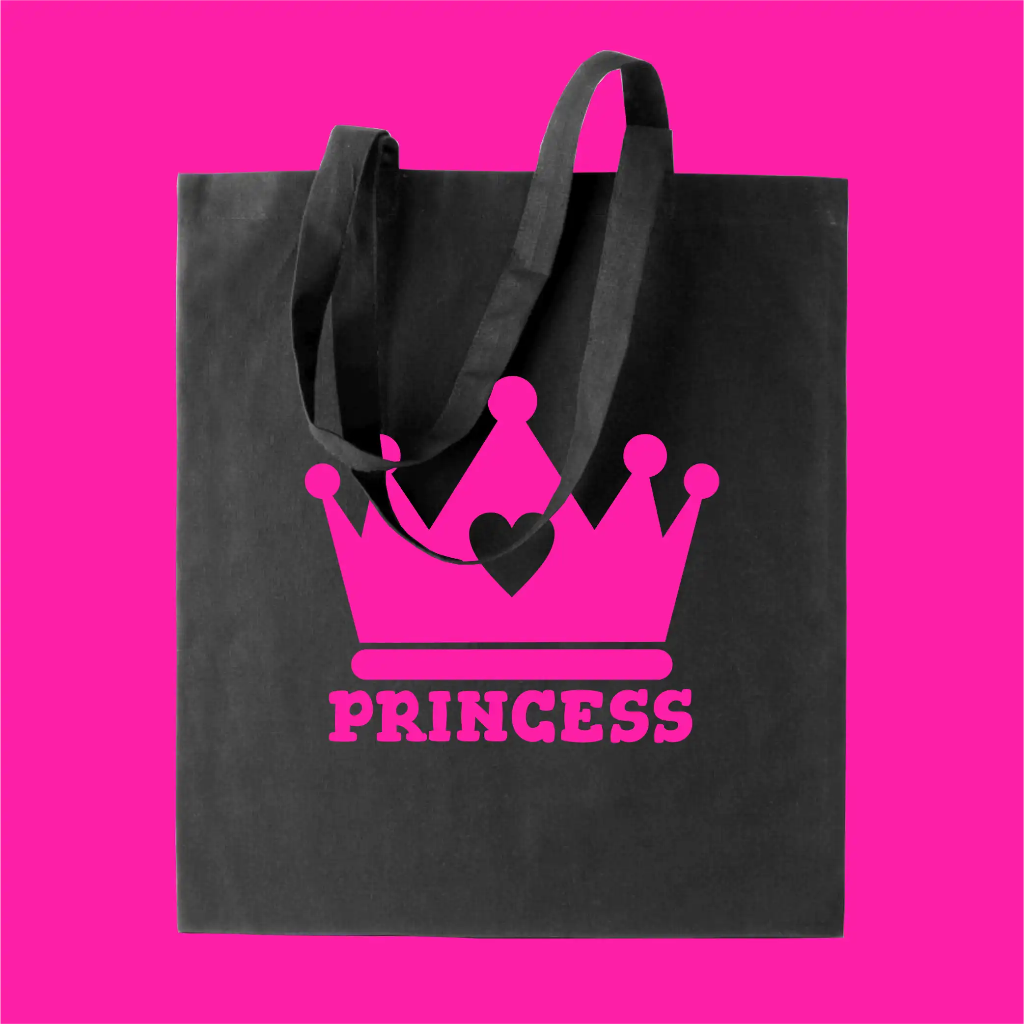 Vászontáska neon mintával