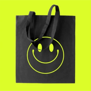 Smiley vászontáska