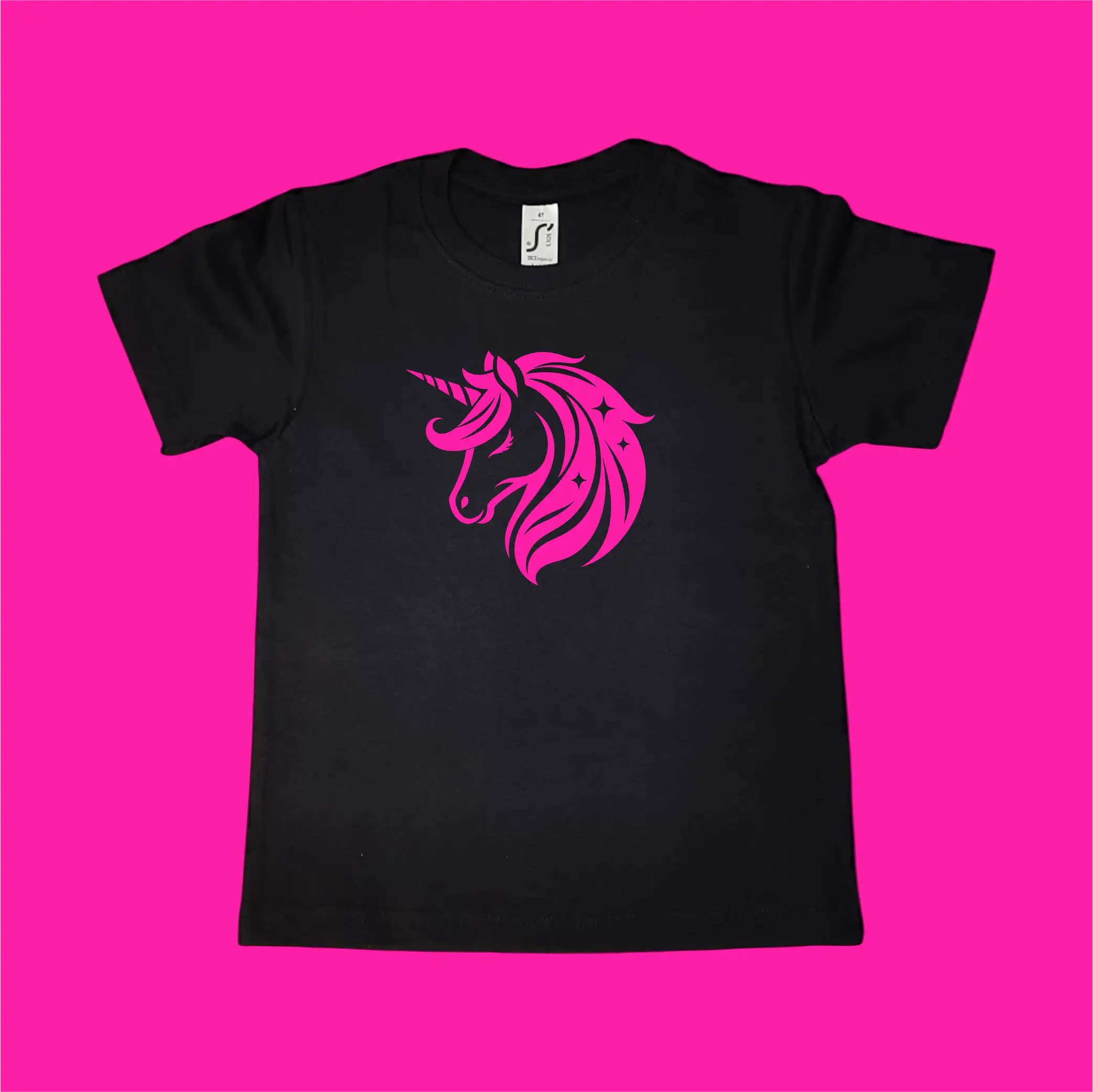 Póló neon mintával