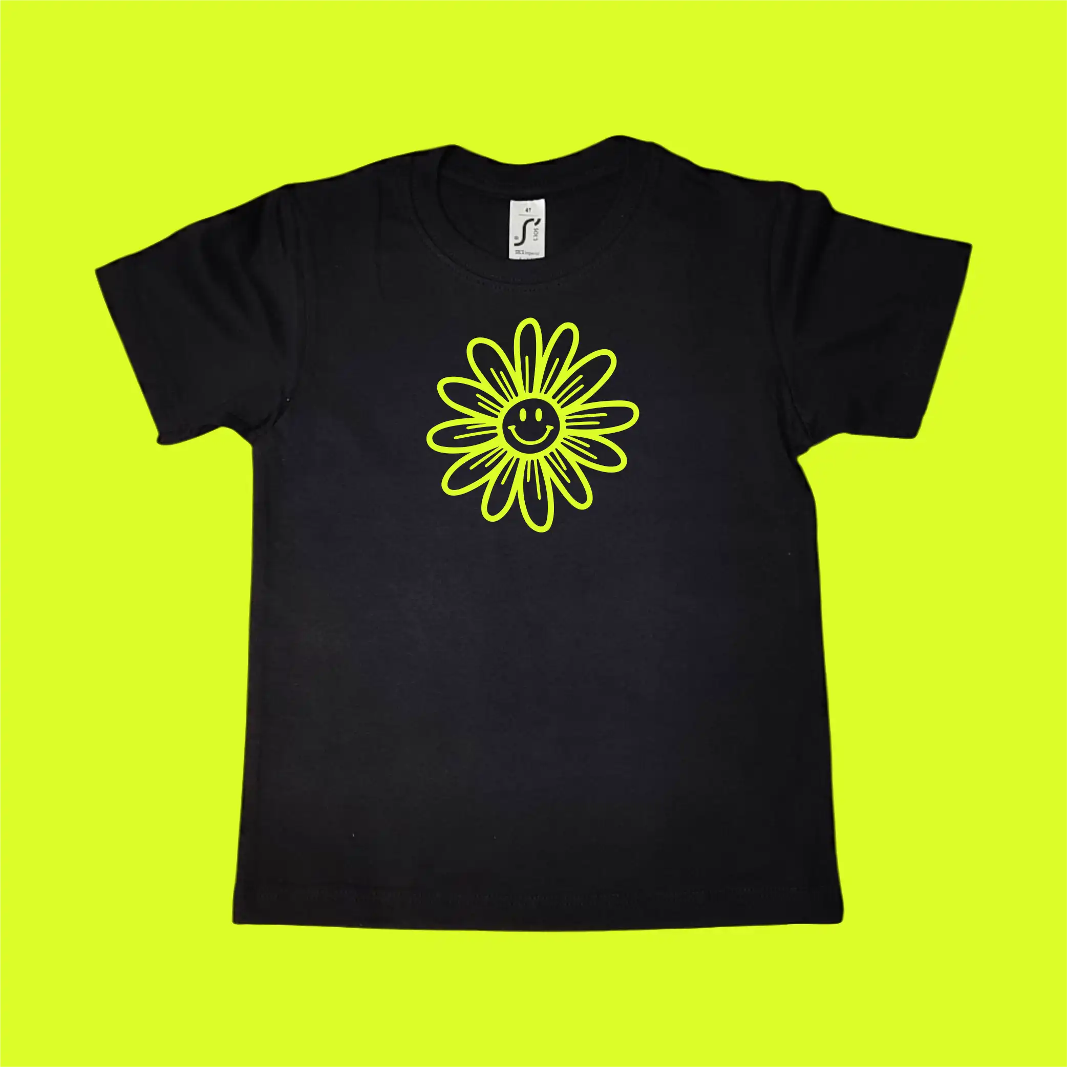 Póló neon mintával