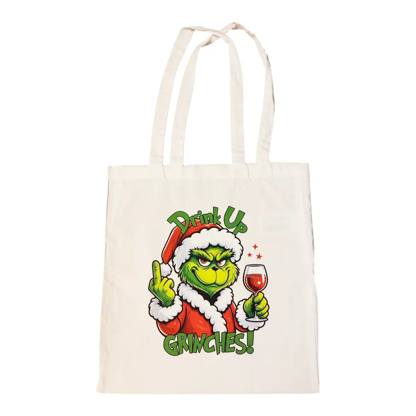 Vászontáska Grinch mintával
